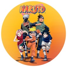 182268dzu NARUTO imagine comestibila rotunda din zahar D14.5cm